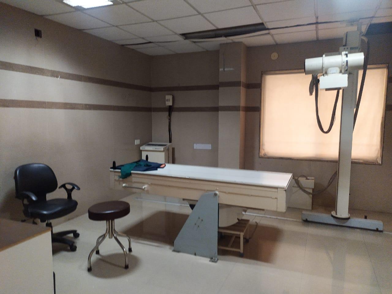 Clinical room at Umrakh Hospital